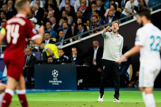 Jürgen Klopp, head coach of Liverpool