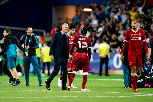 Zinedine Zidane, head coach of Real Madrid
