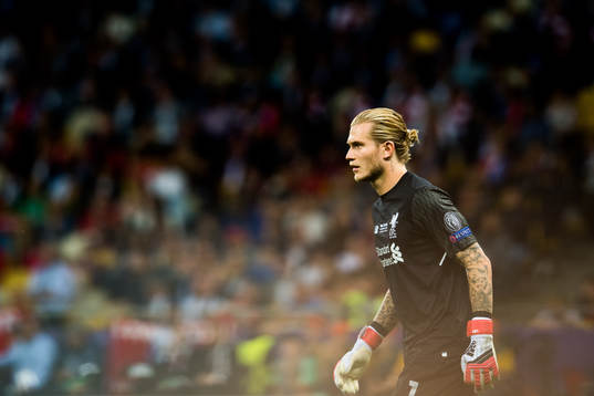 Goalkeeper Loris Karius of Liverpool