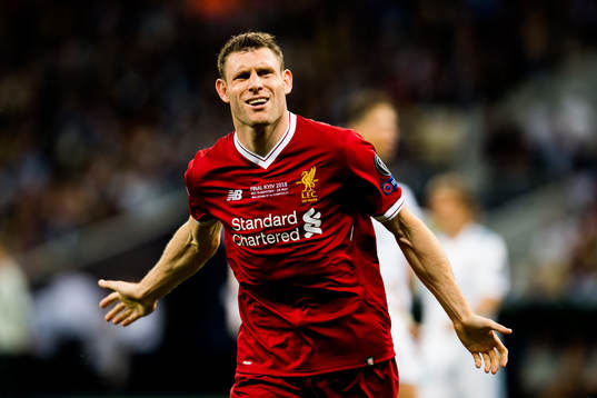 James Milner of Liverpool