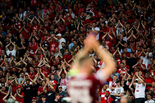 Supporters of Liverpool