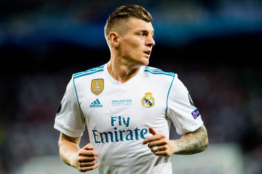 Toni Kroos of Real Madrid