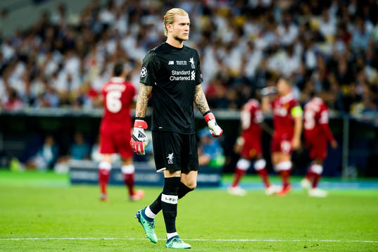 Goalkeeper Loris Karius of Liverpool