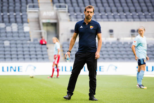 Djurgårdens tränare Joel Ridez