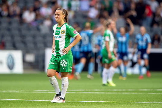 Hammarbys Julia Zigiotti Olme deppar