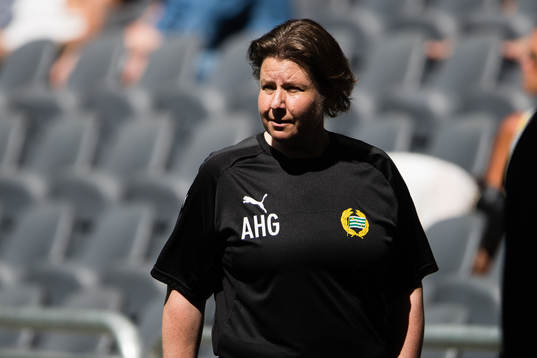 Hammarbys tränare Ann-Helén Grahm