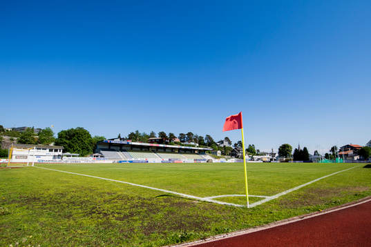 General view of J.J. Gland Stadion Levermyr