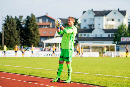 Goalkeeper Iven Austbø of Viking looks dejected