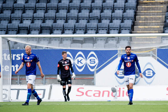 Eirik Valla Dønnem of Ranheim looks dejected