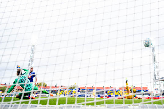 Kim Ove Norum Riksvold of Ranheim misses a chance in the