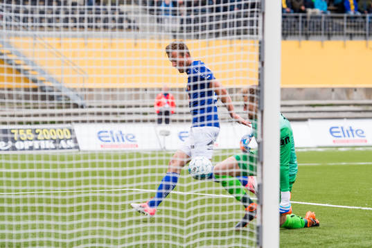 Kim Ove Norum Riksvold of Ranheim misses a chance