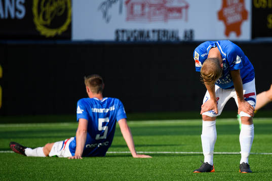 Trelleborgs Erik Andersson och Anton Tideman deppar
