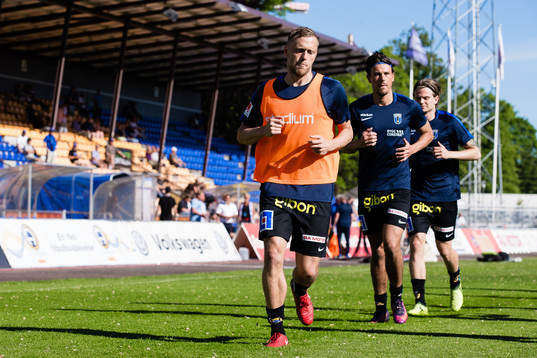 Sirius Christer Gustafsson och Stefano Vecchia värmer upp