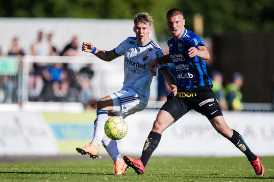 Sirius Shkodran Maholli och Djurgårdens Felix Beijmo