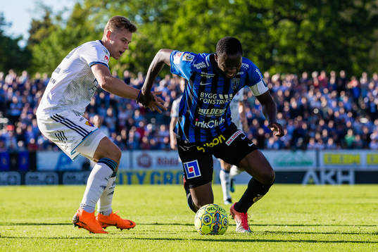 Sirius Moses Ogbu och Djurgårdens Felix Beijmo