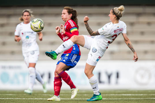 Vittsjös Johanna Andersson och Rosengårds Anja Mittag