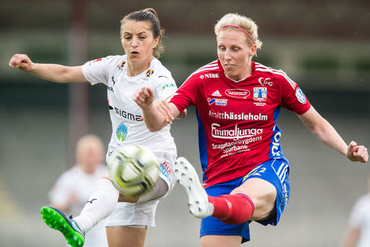 Rosengårds Iva Landeka och Vittsjös Osinachi Marvis Ohale
