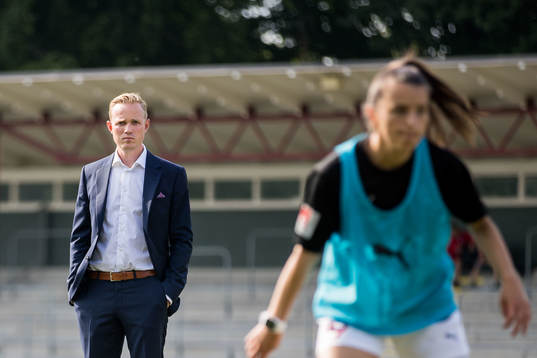 Rosengårds tränare Jonas Eidevall