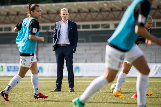 Rosengårds tränare Jonas Eidevall