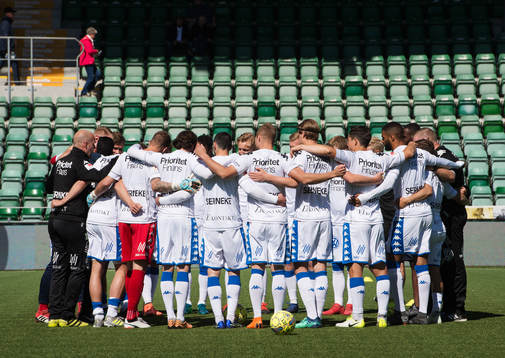 IFK Göteborgs lag samlar sig