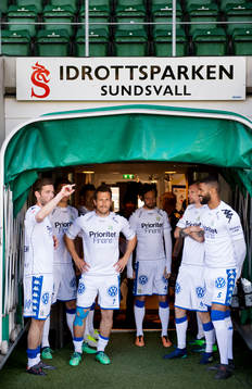 IFK Göteborgs Emil Salomonsson, Tobias Hysén, Kristopher