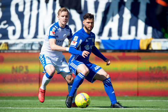 Sundsvalls Jonathan Tamimi Syberg och IFK Göteborgs Victor