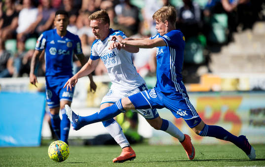IFK Göteborgs Sebastian Ohlsson och Sundsvalls Eric