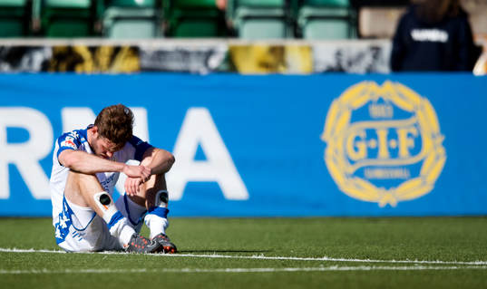 IFK Göteborgs Emil Salomonsson deppar