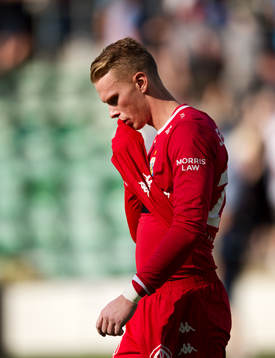 IFK Göteborgs målvakt Pontus Dahlberg deppar