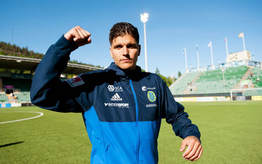 Sundsvalls David Batanero jublar
