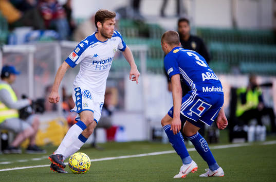 IFK Göteborgs Emil Salomonsson och Sundsvalls Dennis Olsson