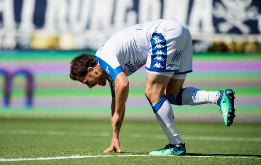 IFK Göteborgs Tobias Hysén deppar