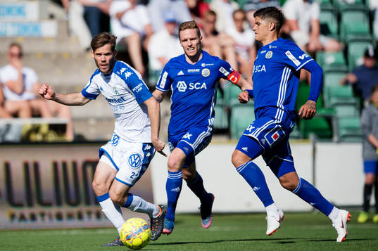 IFK Göteborgs Emil Salomonsson och Sundsvalls David
