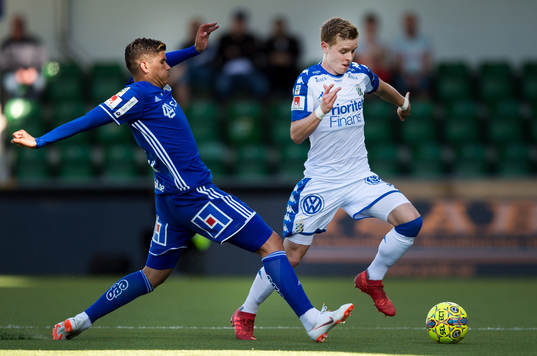 Sundsvalls David Batanero och IFK Göteborgs Victor