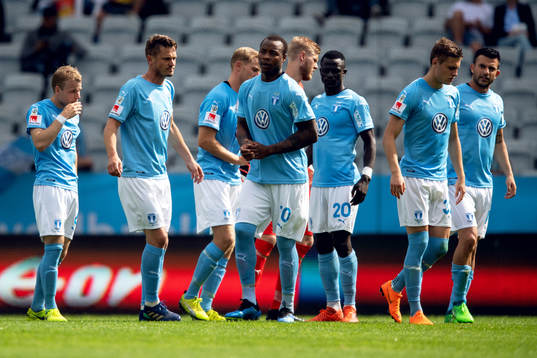 Malmö FFs spelare deppar