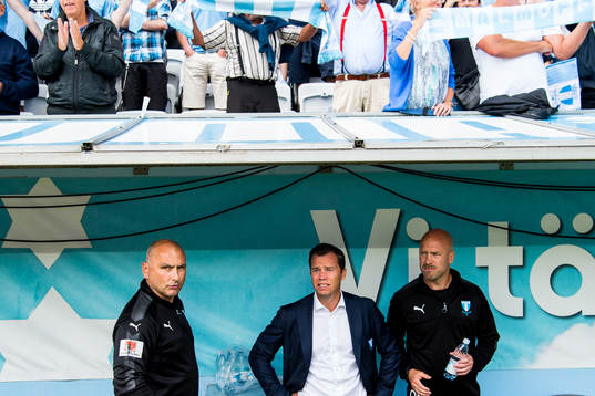 Malmö FFs målvaktstränare Jonnie Fedel, tränare Daniel