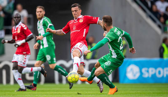 Kalmars Erton Fejzullahu och Hammarbys Muamer Tankovic