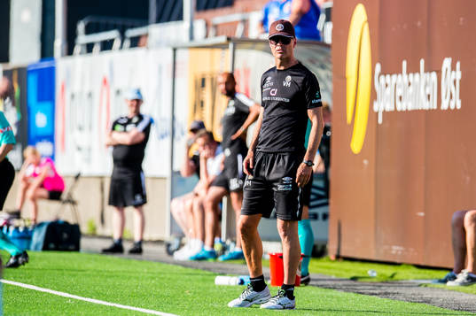 Vegard Hansen, head coach of Mjøndalen