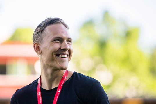 Den tidigare Brommapojkarna spelaren Ludwig Augustinsson