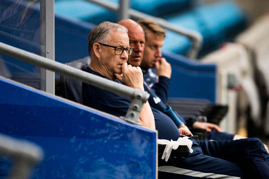 Lars Lagerbäck, head coach of Norway