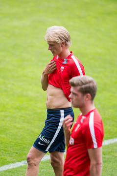 Morten Thorsby of Norway