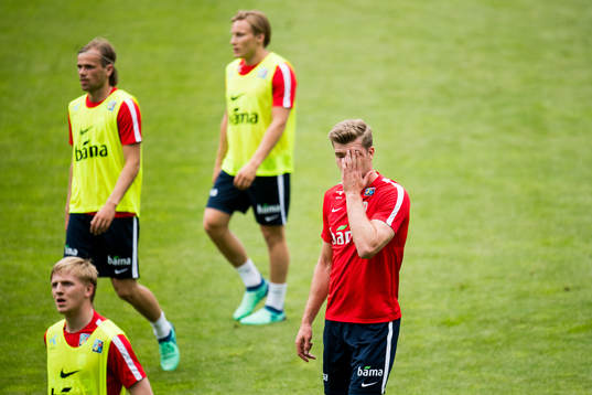 Alexander Sørloth of Norway