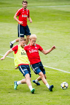 Fredrik Midtsjø, Håvard Nordtveit and Morten Thorsby of