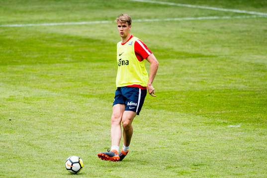 Kristoffer Ajer of Norway