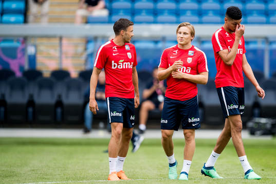 Martin Linnes, Jonas Svensson and Bjørn Maars Johnsen of