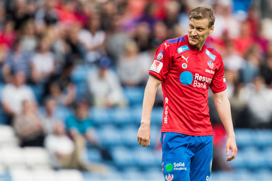 Helsingborgs Andri Runar Bjarnason deppar