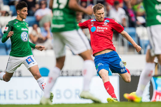 Jönköpings Peter Gwargis och Helsingborgs Andri Runar
