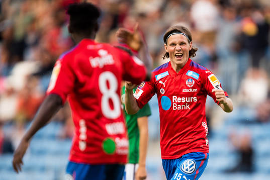 Helsingborgs Max Svensson jublar