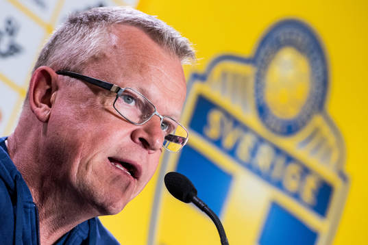 Sveriges förbundskapten Janne Andersson