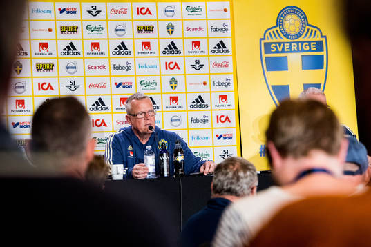 Sveriges förbundskapten Janne Andersson